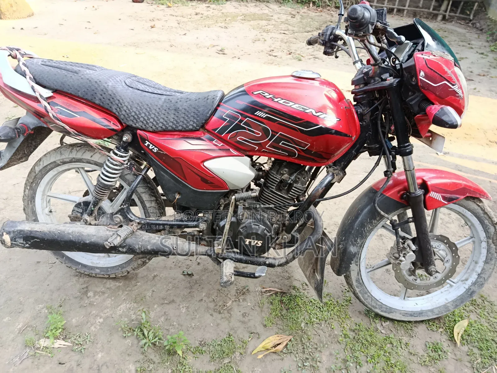 TVS Apache RTR 160 4V 2017 Red