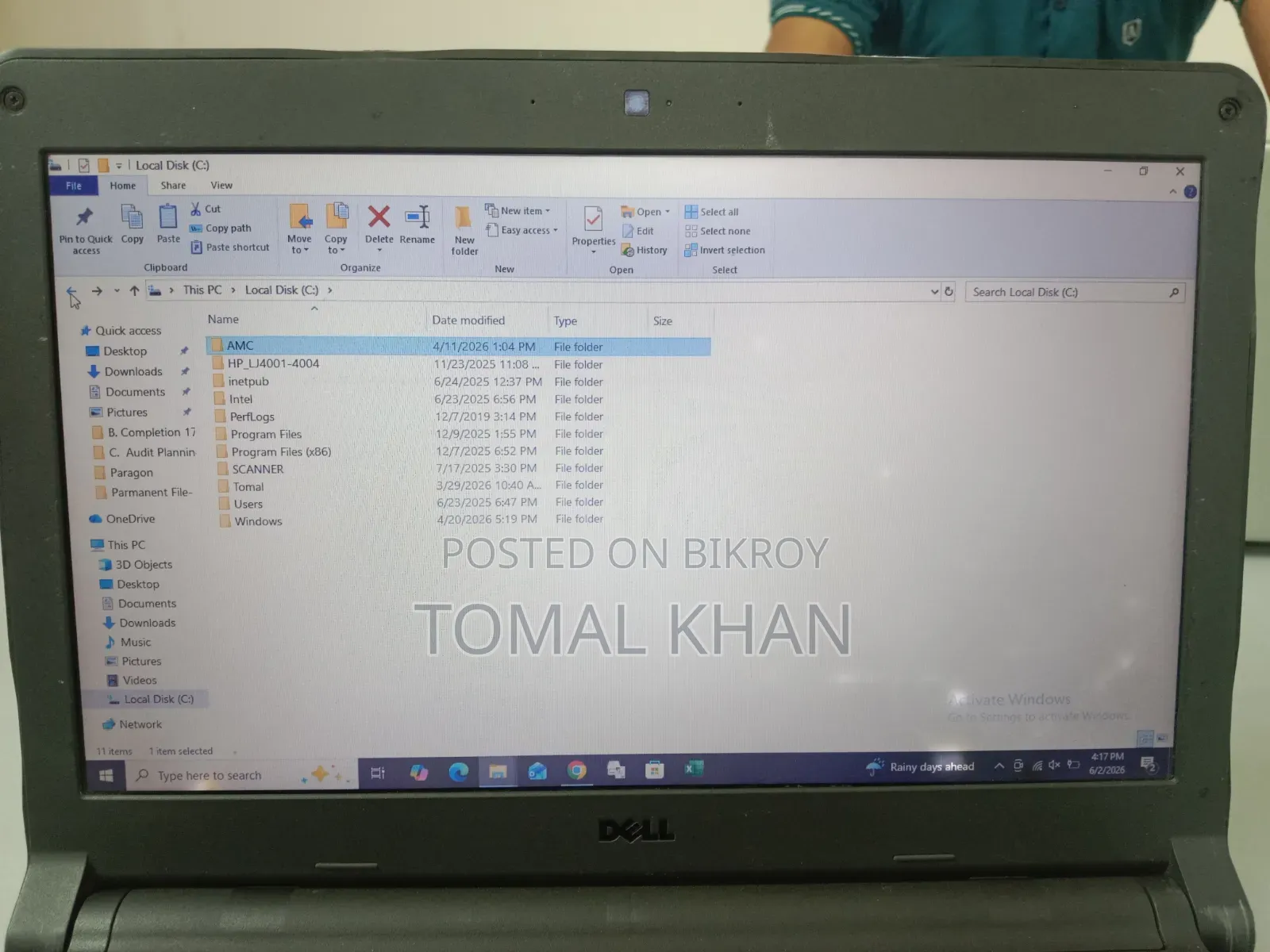 Laptop Dell Latitude 3350 4GB Intel Core I5 SSD 128GB