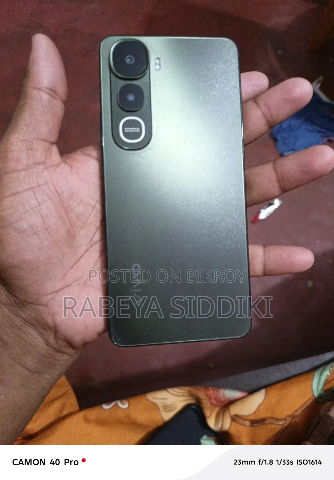 New Vivo Y400 256 GB Green
