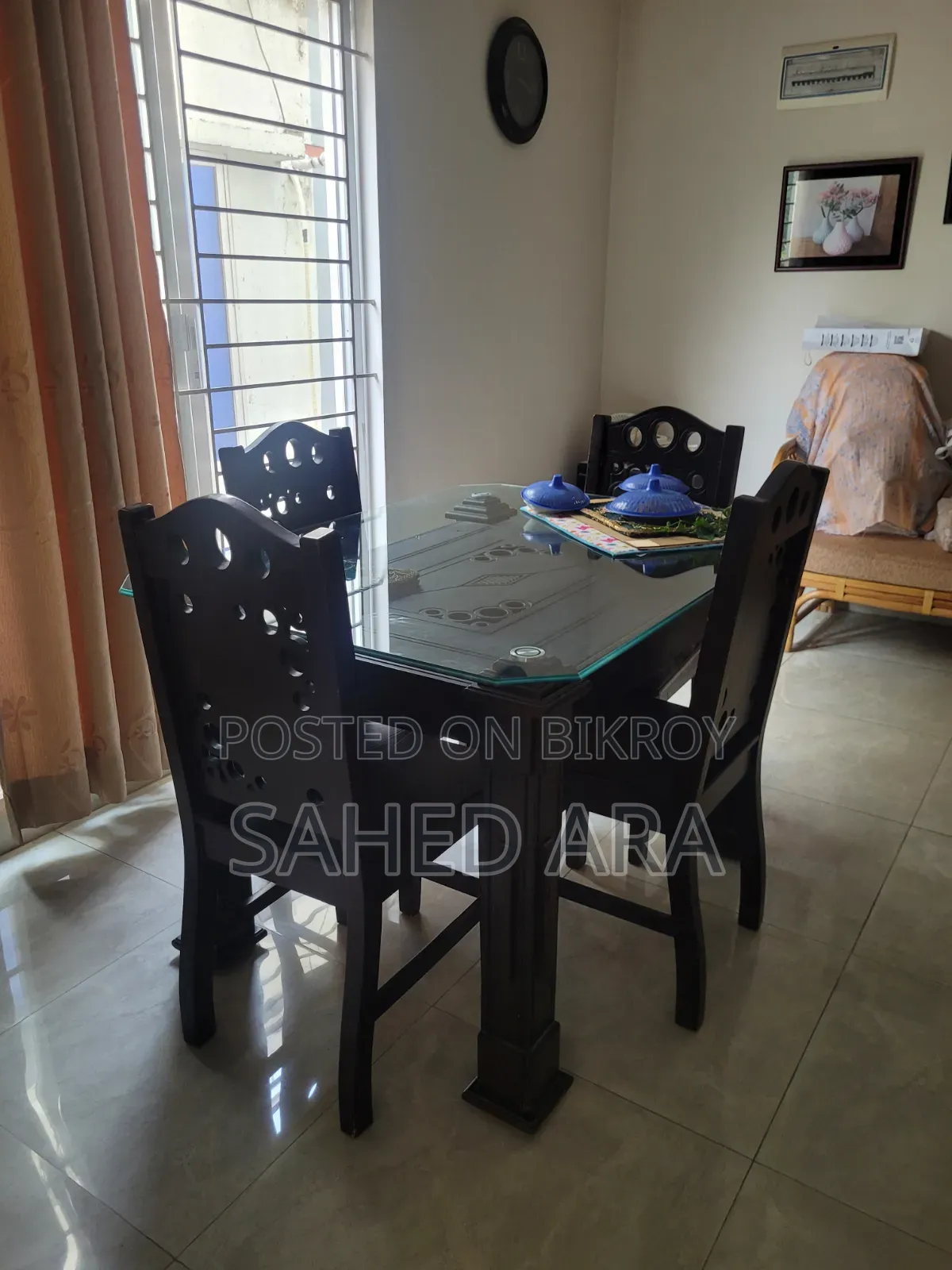 Dining Table | 4 Seat | Glass