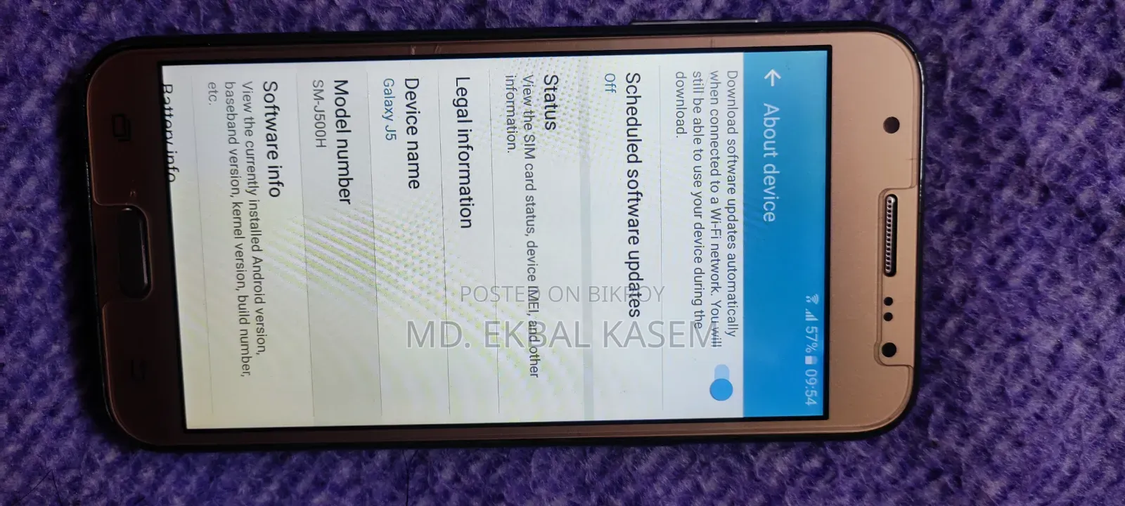 Samsung Galaxy J5 8 GB Gold