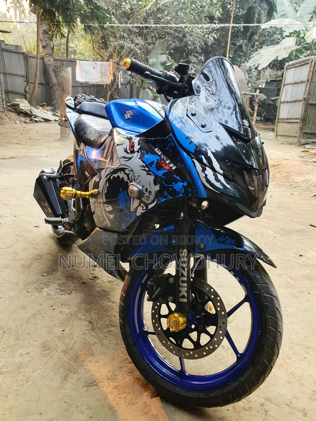 Suzuki Gixxer SF 2022 Blue