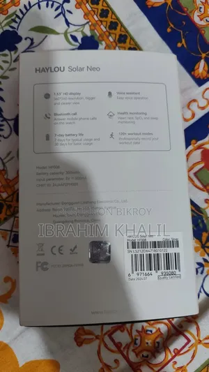 Smartwatch Haylou Solar Neo