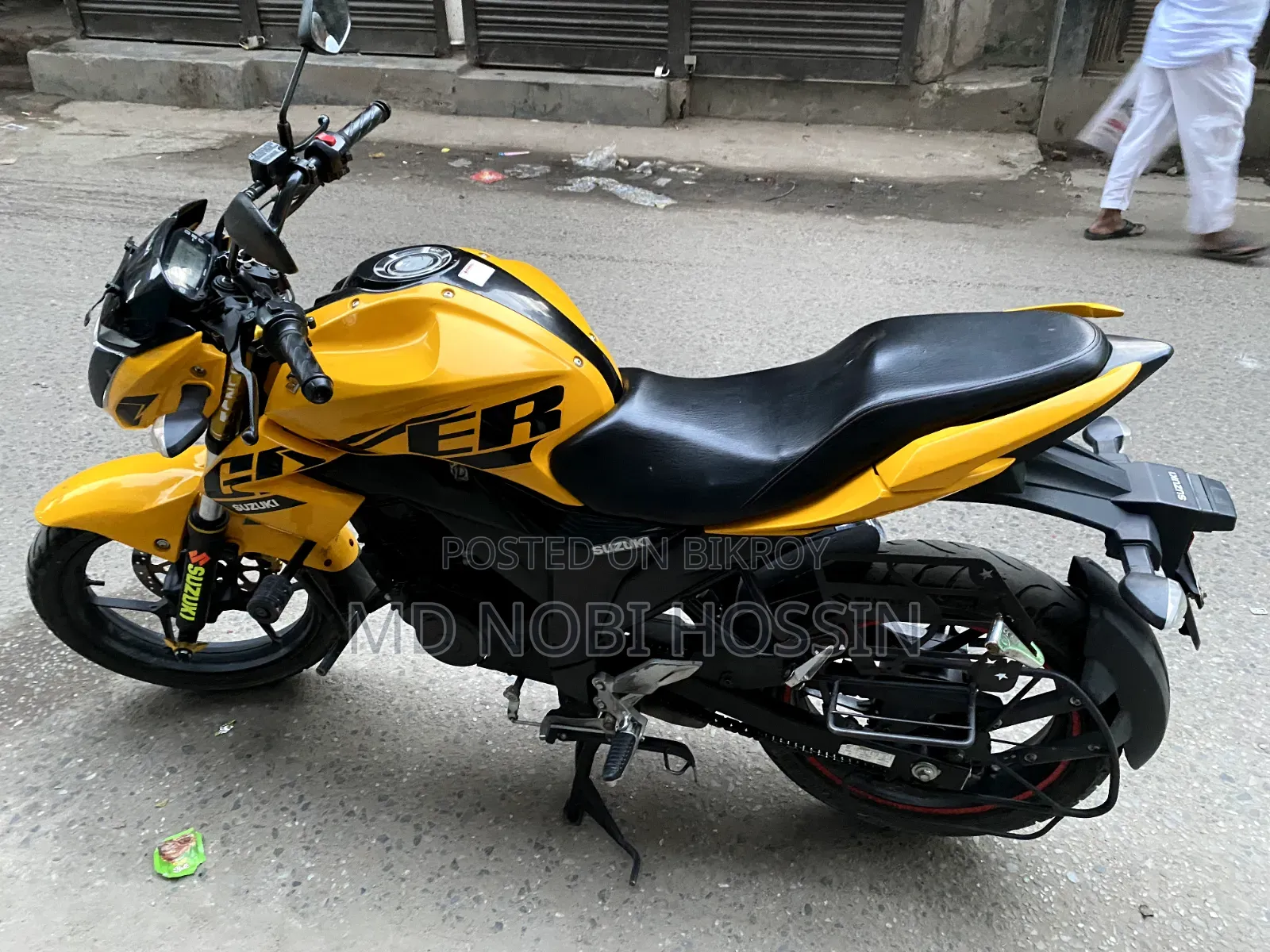 Suzuki Gixxer SF 2024 Yellow
