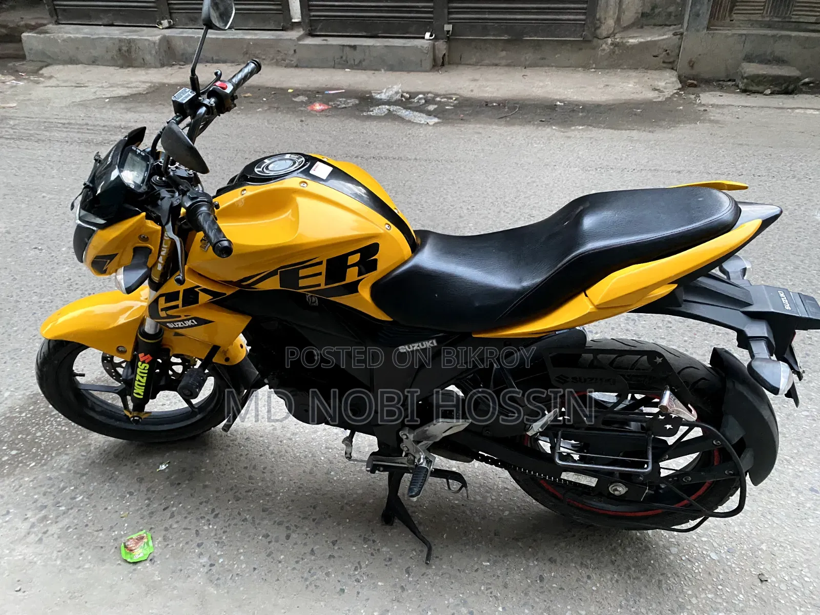 Suzuki Gixxer SF 2024 Yellow