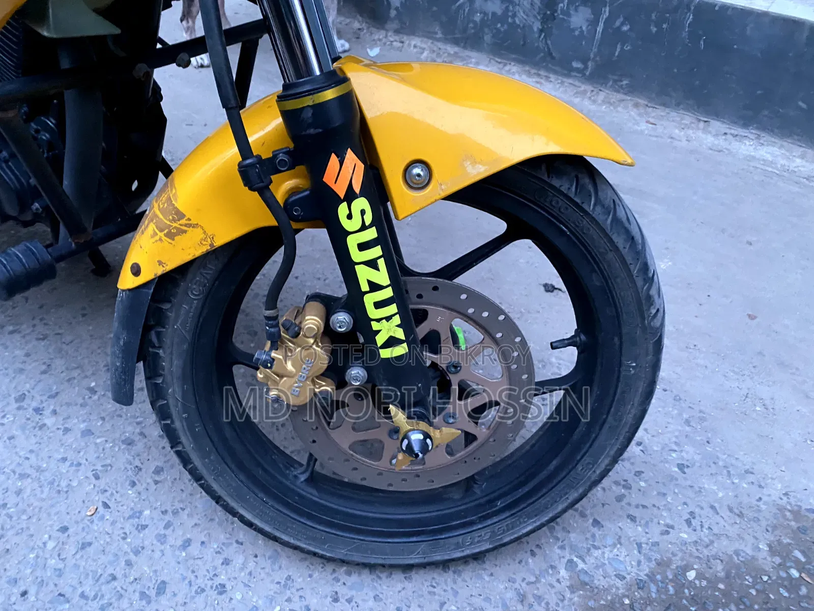 Suzuki Gixxer SF 2024 Yellow