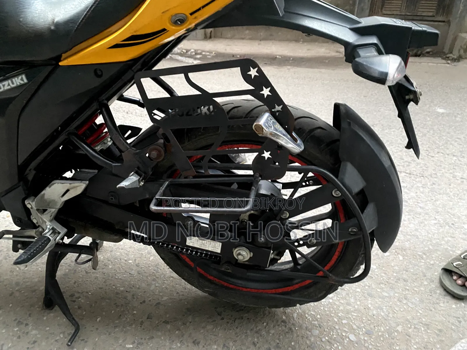 Suzuki Gixxer SF 2024 Yellow