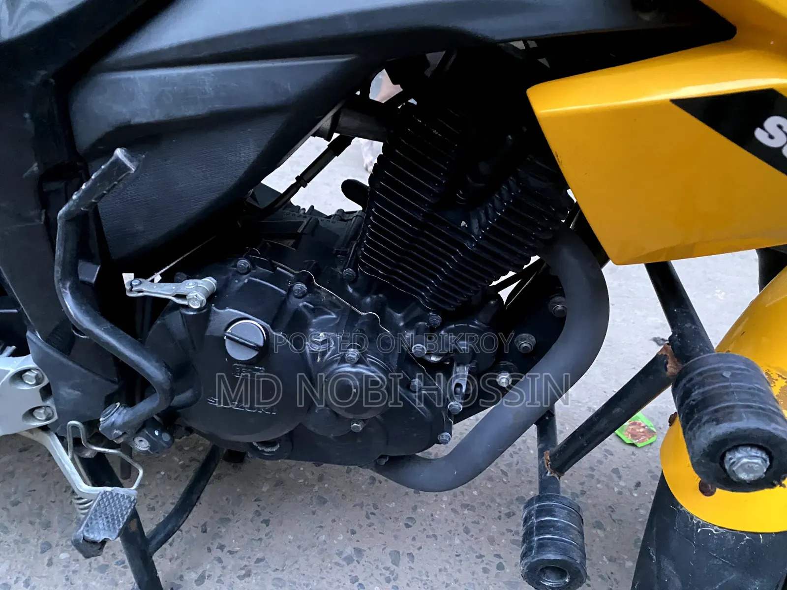 Suzuki Gixxer SF 2024 Yellow