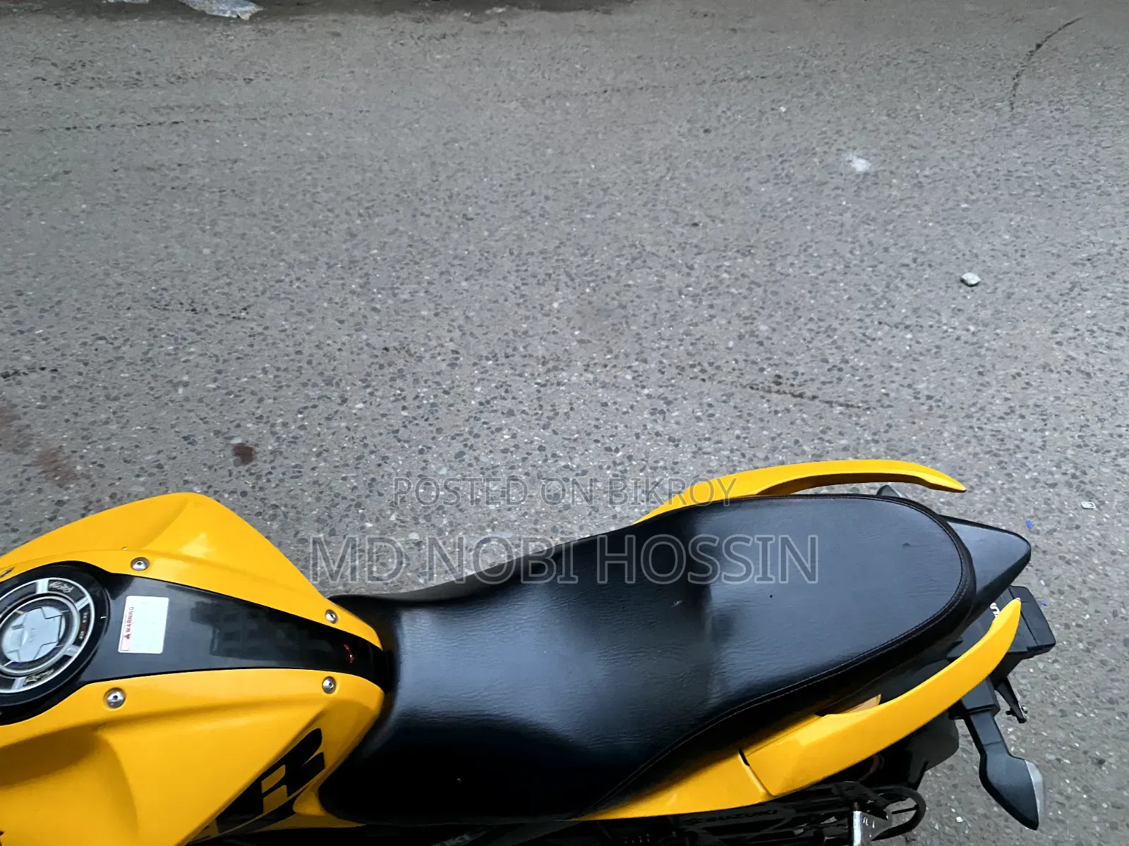 Suzuki Gixxer SF 2024 Yellow
