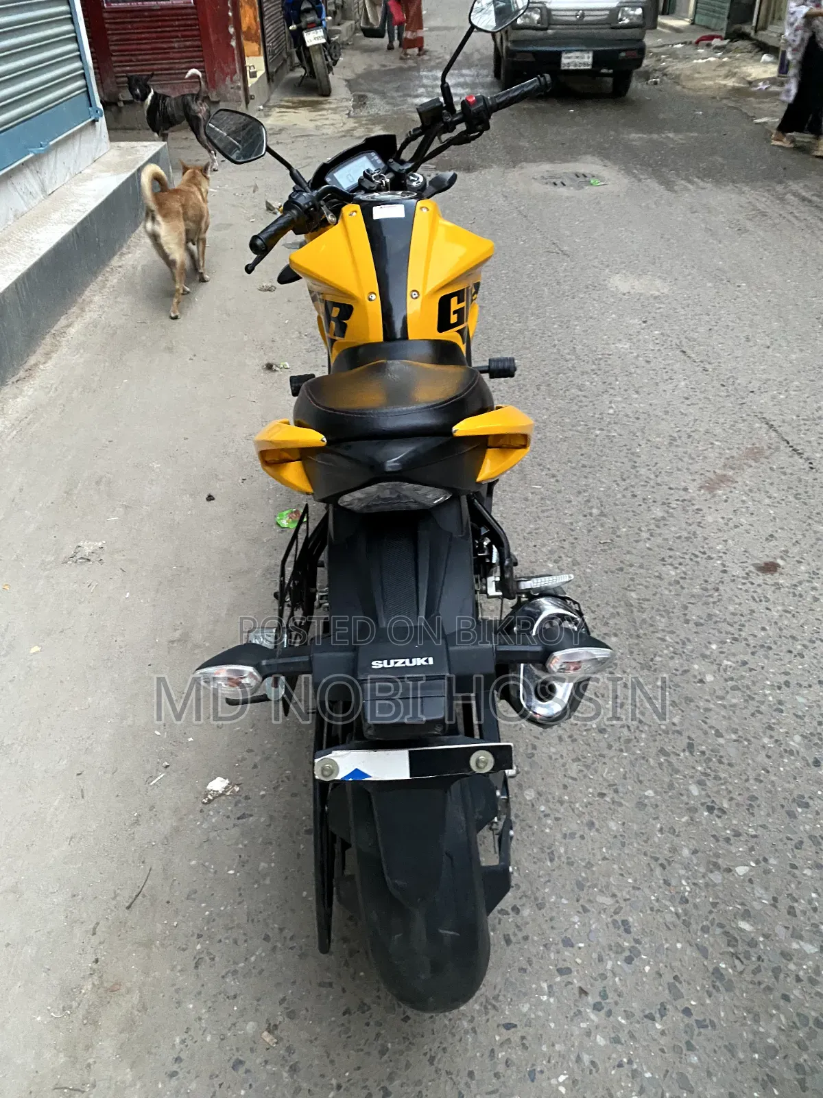 Suzuki Gixxer SF 2024 Yellow