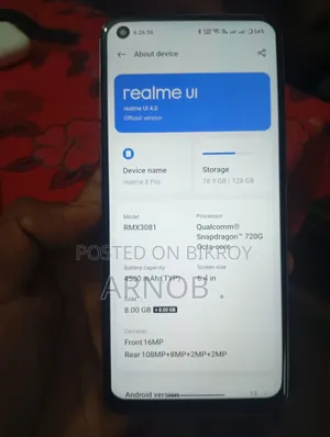 Realme 8 Pro 128 GB Yellow