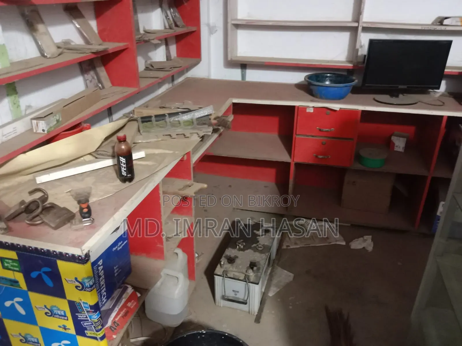 Shop furniture for sale.