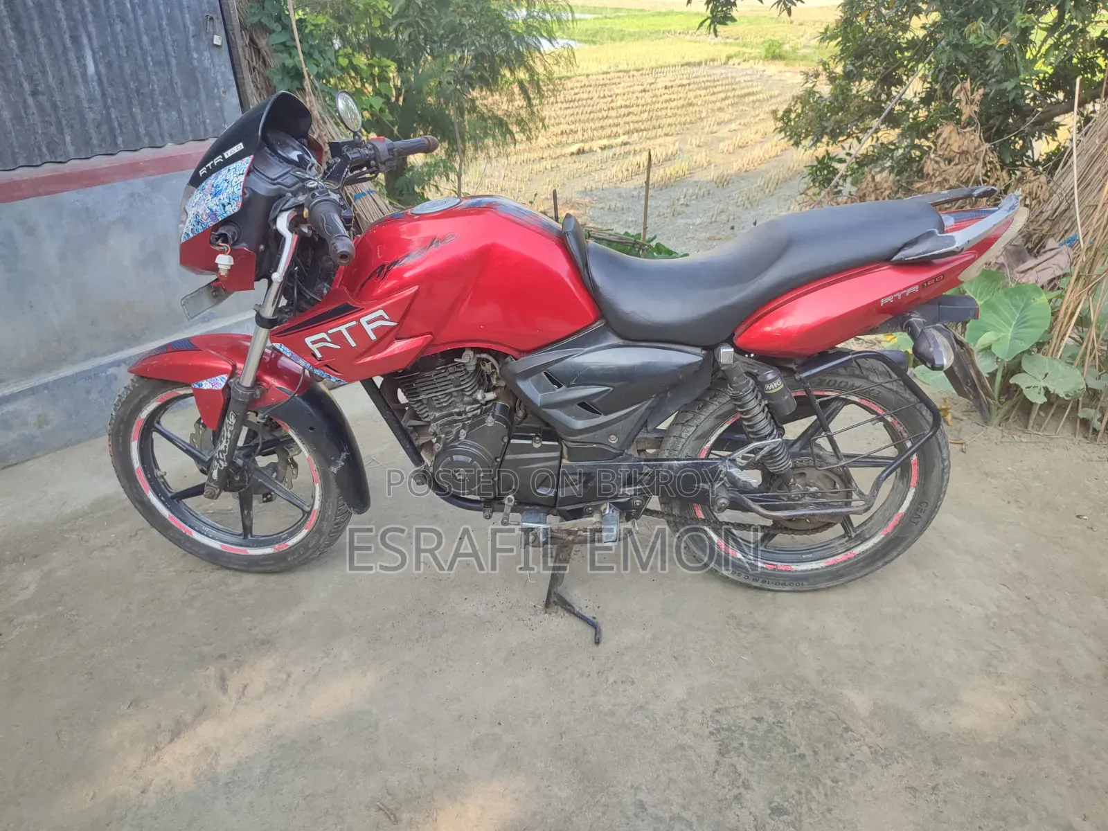 TVS Apache 160 4V 2011 Red