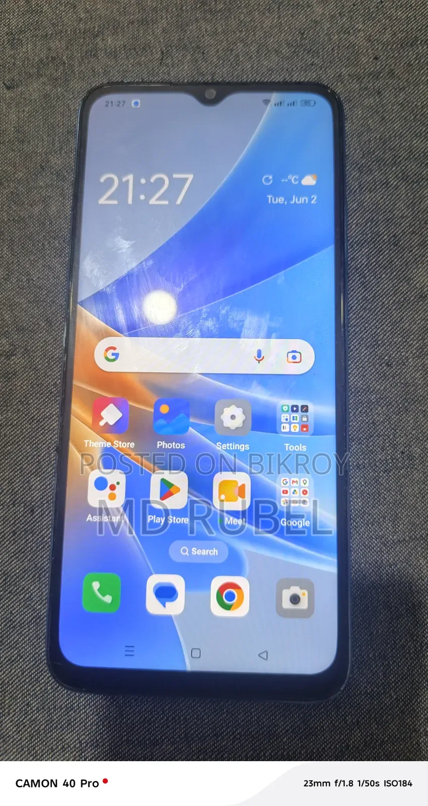 Oppo A17K 64 GB Blue