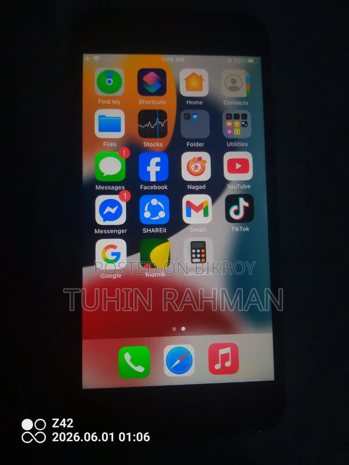 Apple iPhone 7 256 GB Black