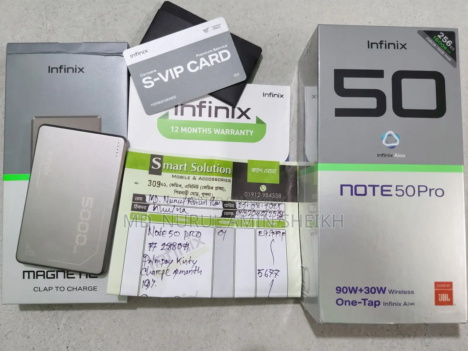 Infinix Note 50 Pro 4G 256 GB Black