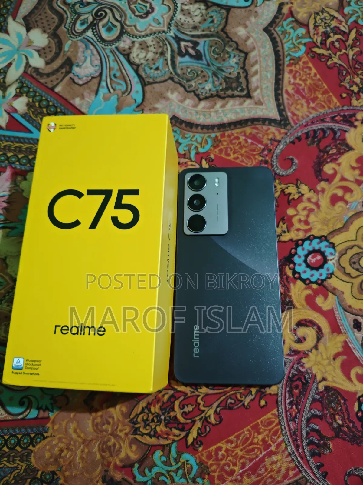Realme C75 256 GB Black