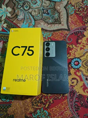 Realme C75 256 GB Black