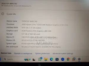 Laptop HP EliteBook 845 G11 8GB AMD Ryzen 5 SSD 512GB