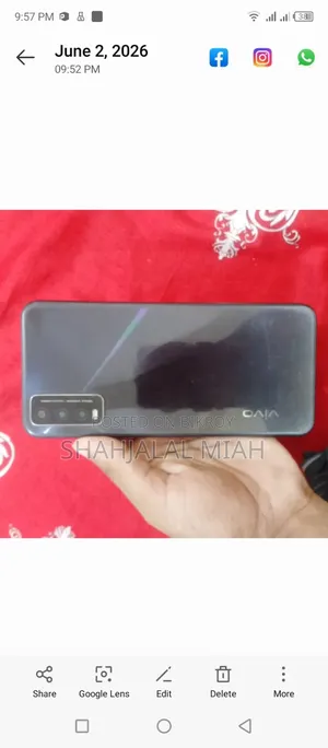 Vivo Y20 64 GB Black
