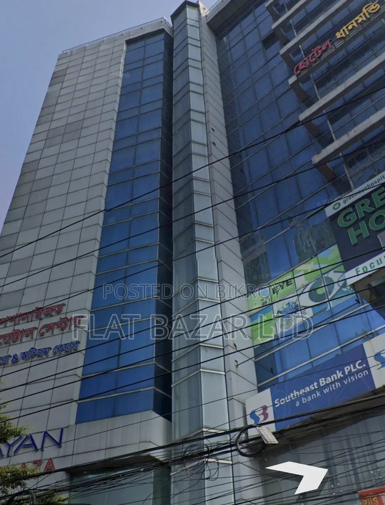 2614 SFT Commercial Space Rent at Dhanmondi