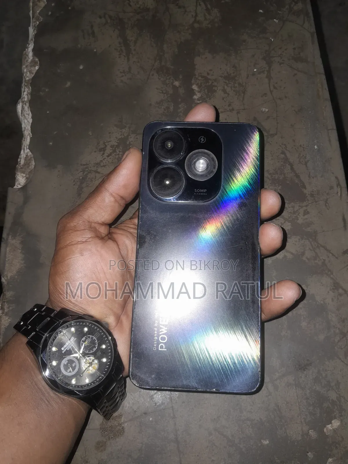 Itel P55 128 GB Black