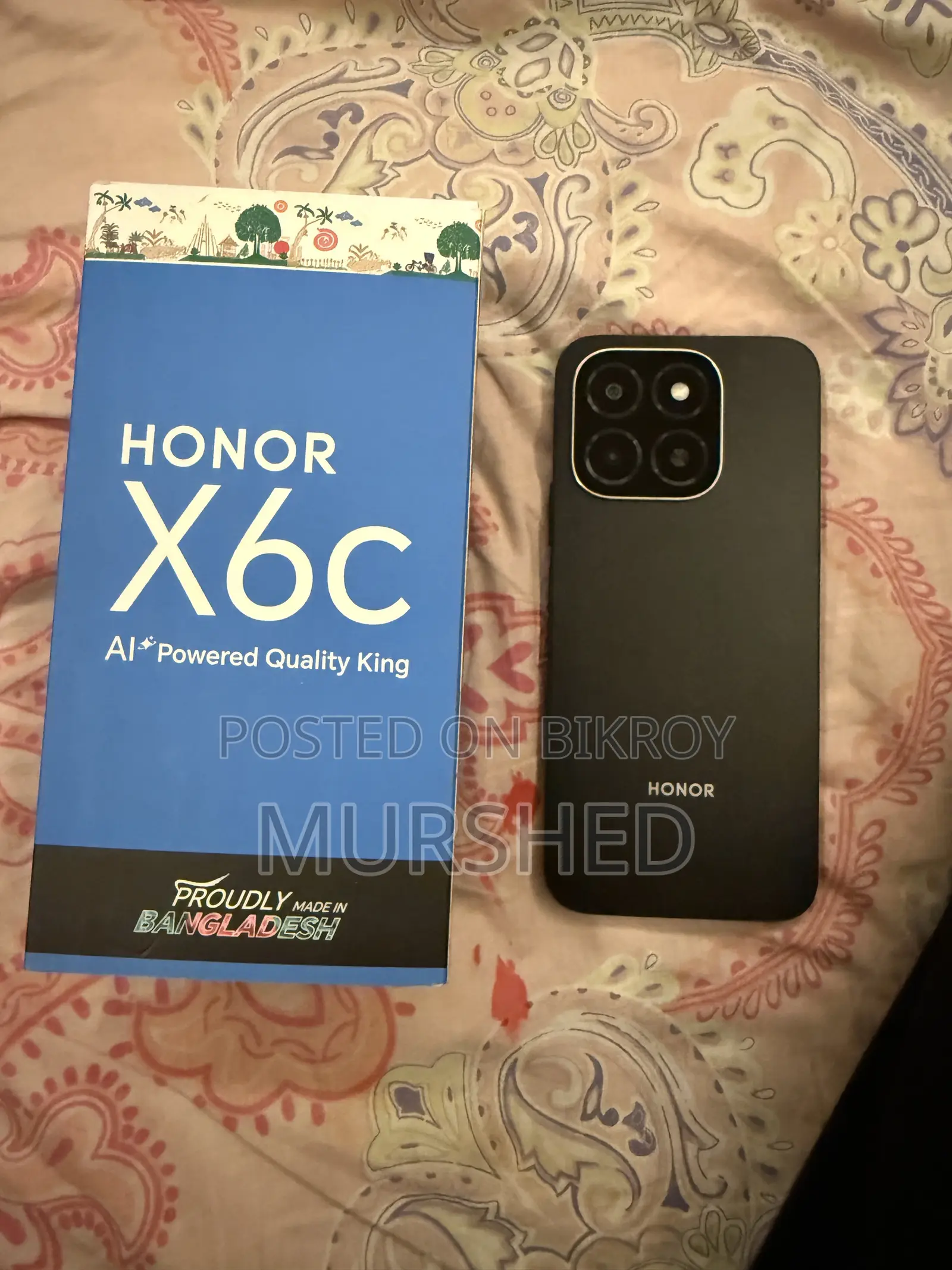 New Honor X6C 128 GB Black