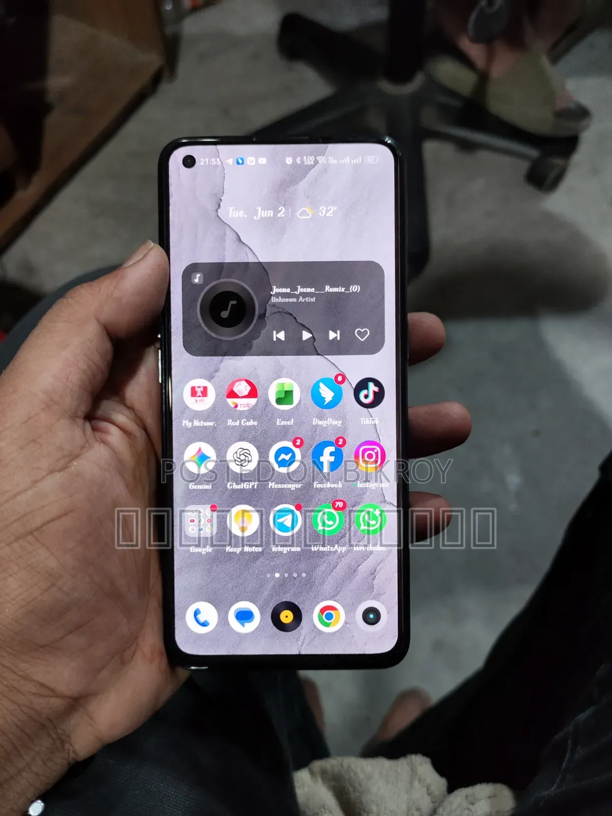 Realme GT Master Edition 128 GB Gray