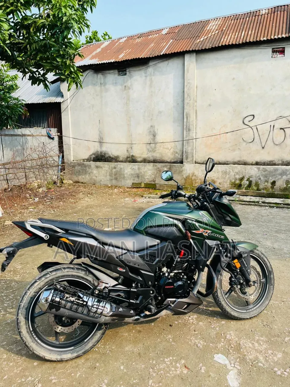 Honda Hornet 2022 Green