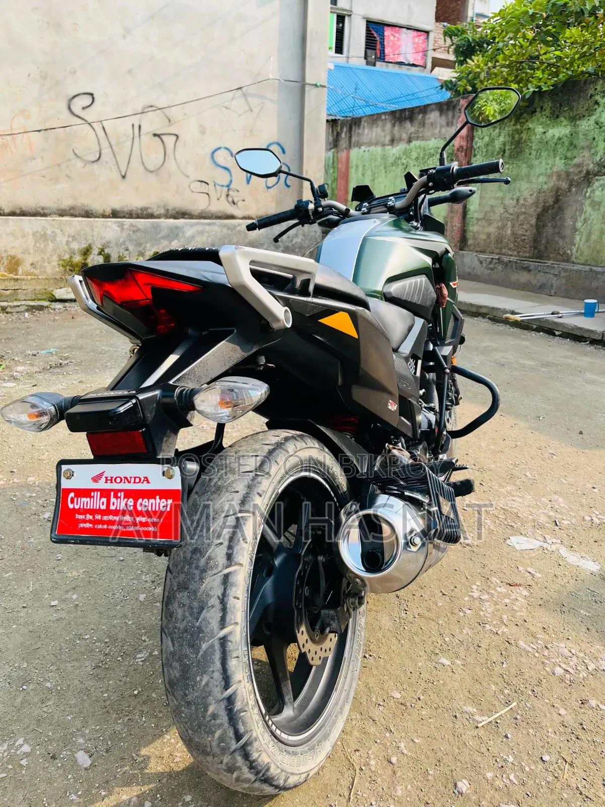 Honda Hornet 2022 Green