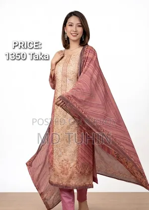 Premium Quality Unstitched Three Piece for Women