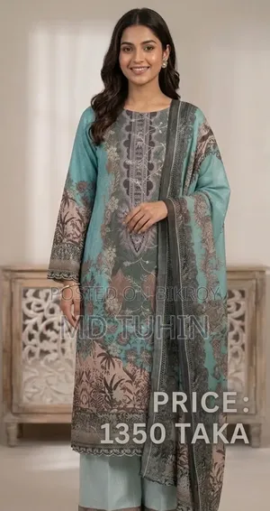 Premium Quality Unstitched Three Piece for Women