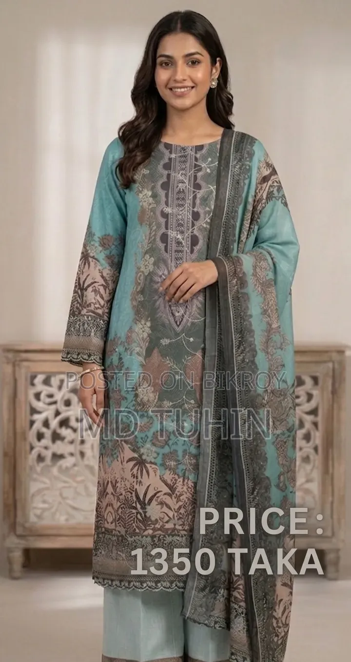 Premium Quality Unstitched Three Piece for Women