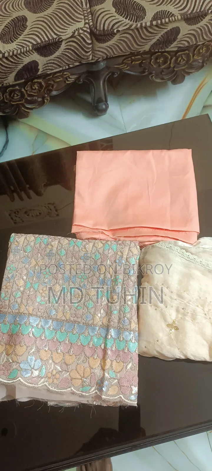 Premium Quality Unstitched Three Piece for Women