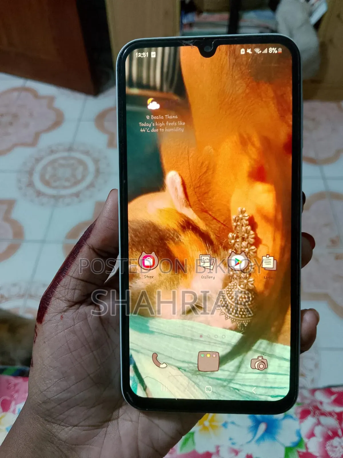 স্যামসাং গ্যালাক্সি এ১৫ ১২৮ জিবি সাদা