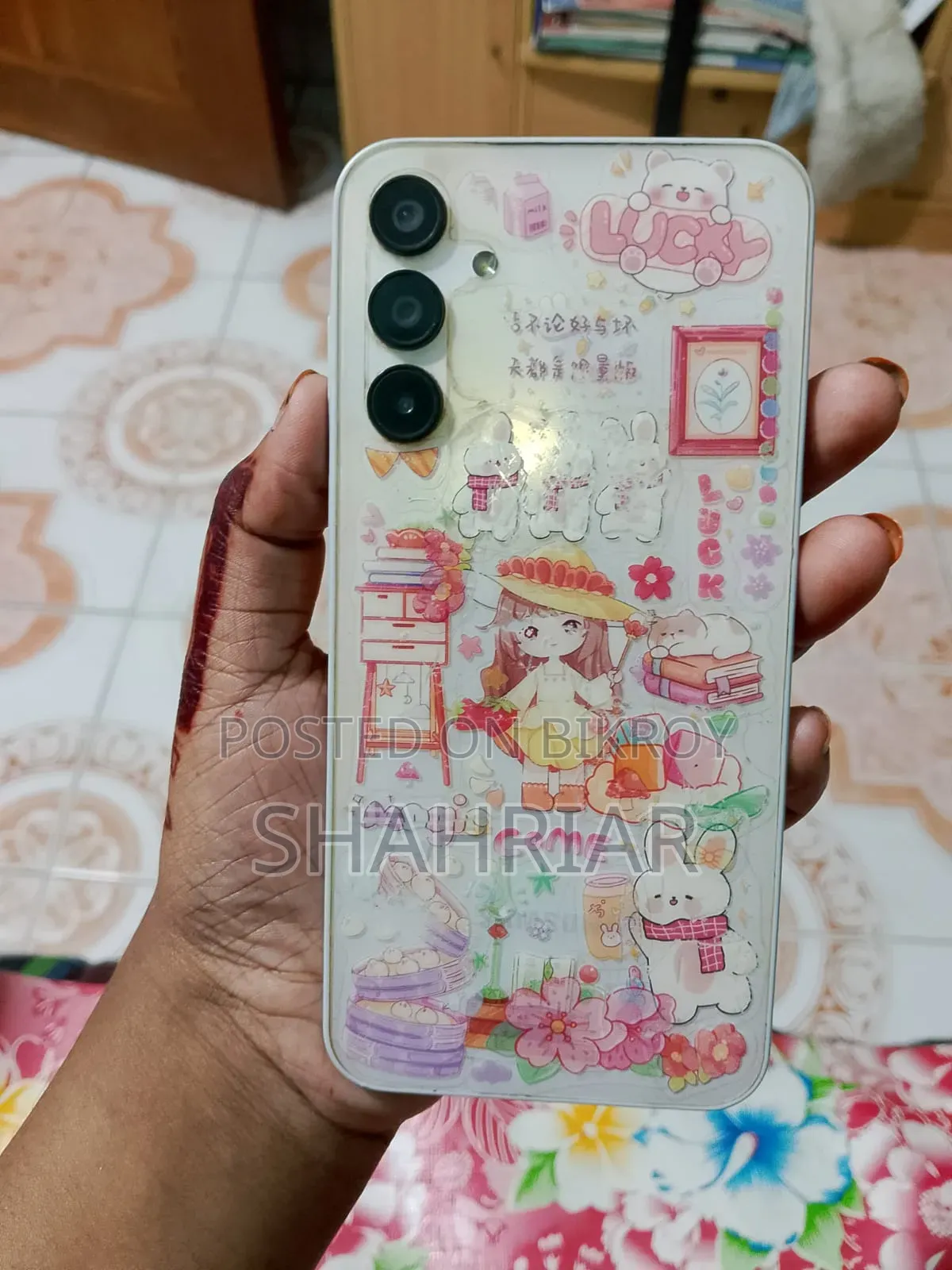 স্যামসাং গ্যালাক্সি এ১৫ ১২৮ জিবি সাদা