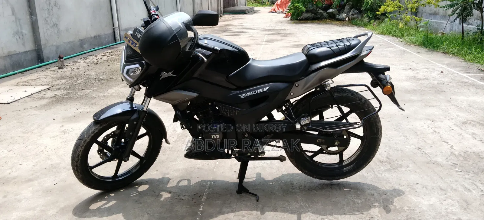 TVS Raider 125 2024 Black