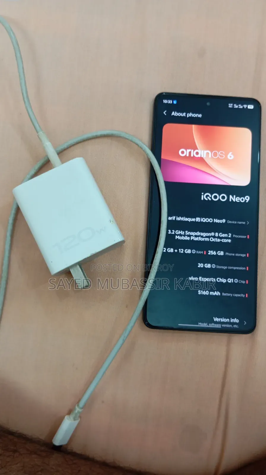 Vivo iQOO 256 GB Black