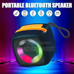 X-911 Mini Disco Bluetooth | RGB Led | Fm | Tf Card | Usb | Portable