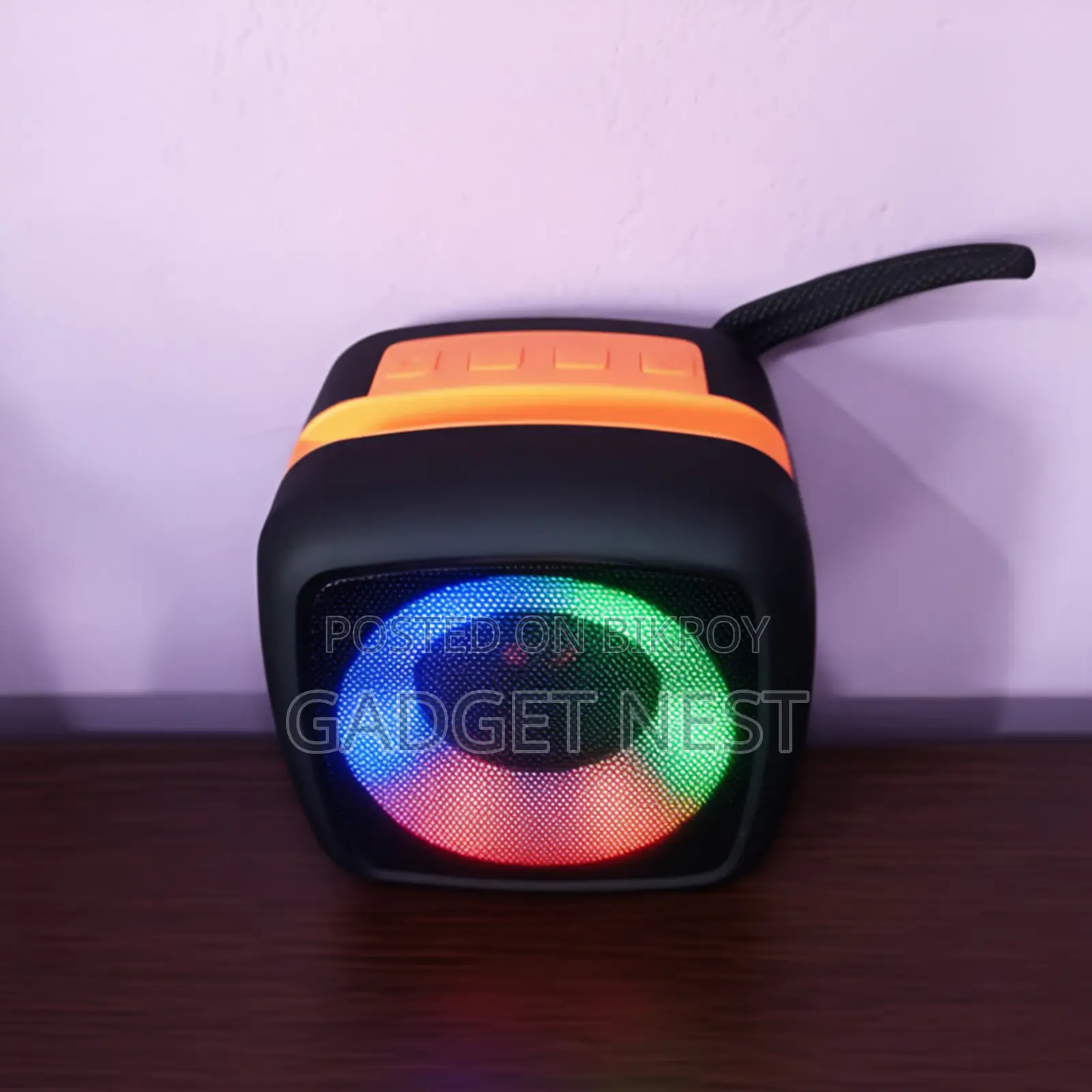 X-911 Mini Disco Bluetooth | RGB Led | Fm | Tf Card | Usb | Portable