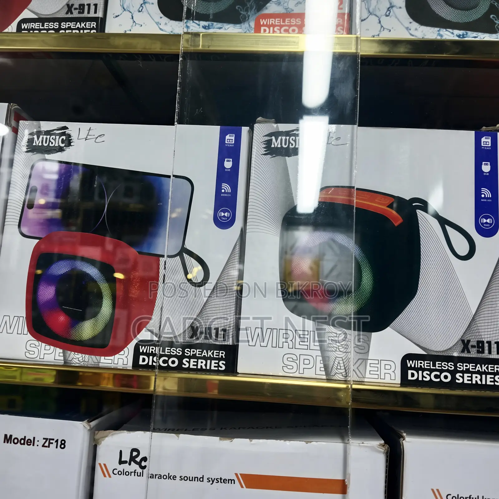 X-911 Mini Disco Bluetooth | RGB Led | Fm | Tf Card | Usb | Portable