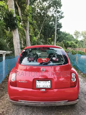 Nissan March 2003 Red