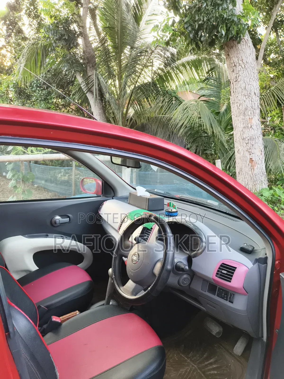 Nissan March 2003 Red