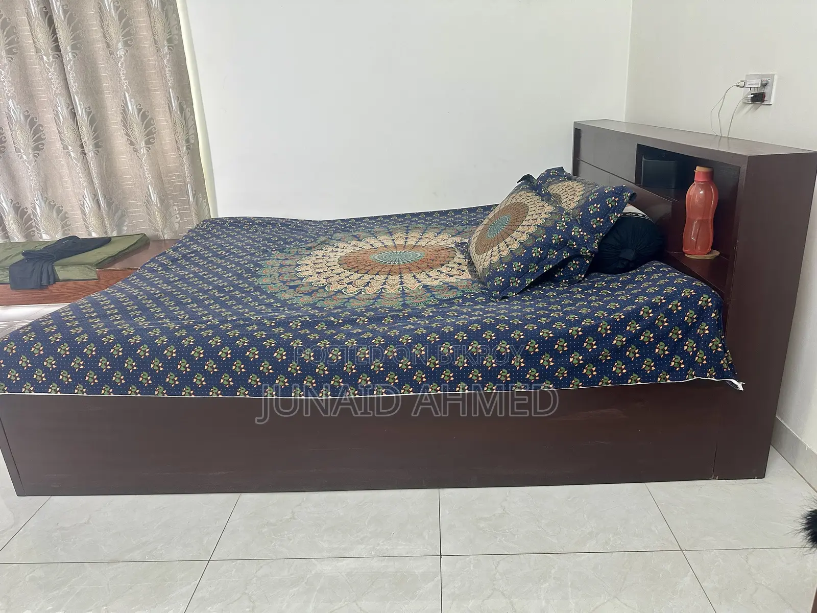 কিং সাইজ বেড (মেহগনি কাঠ)