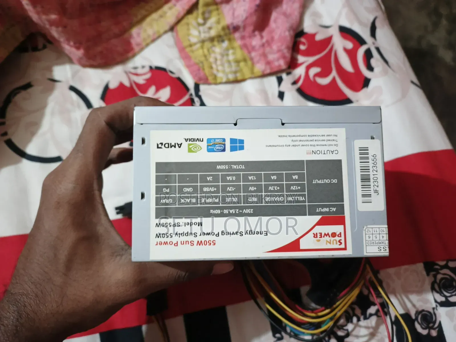 Gigabyte GA-H110M-DS2 550W Power Supply