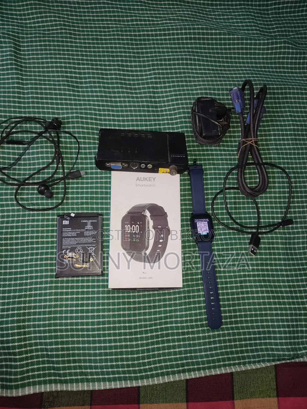 Note 9 Pro ব্যাটারি বা লজিক, Samsung ইয়ারফোন, টিভি গার্ড, স্মার্ট ওয়াচ