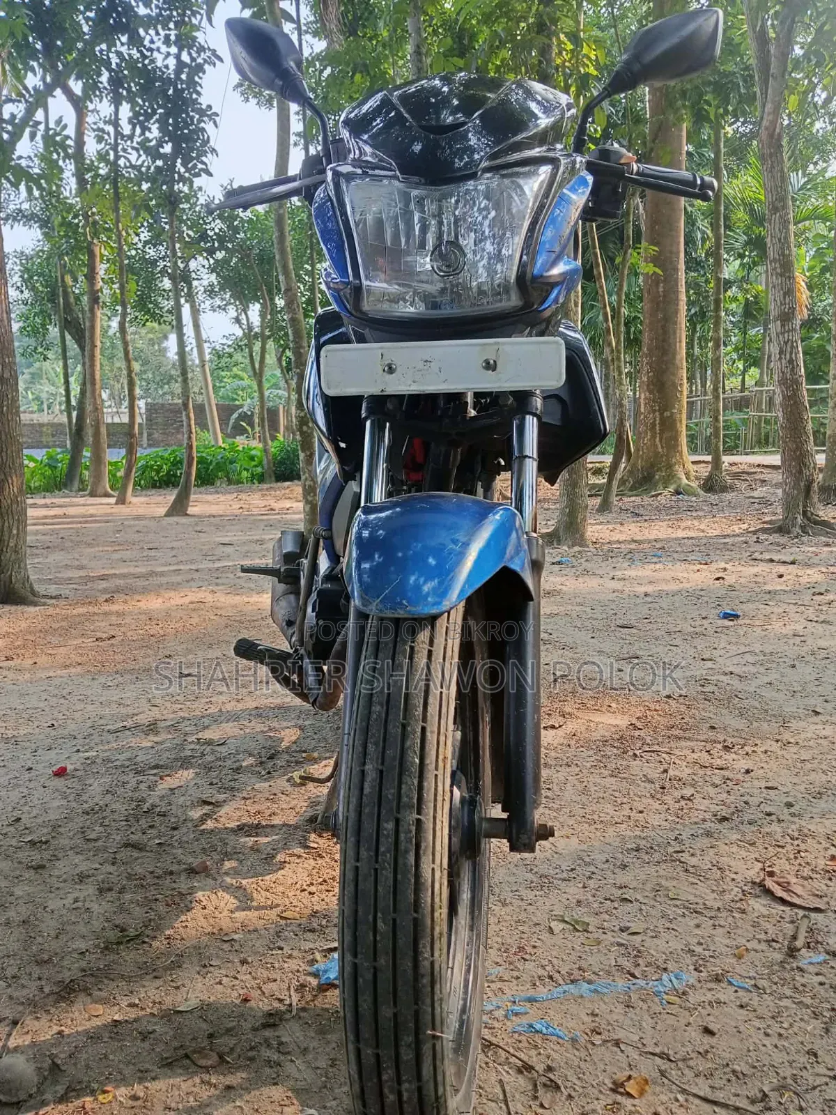 TVS Stryker 125 2019 Blue