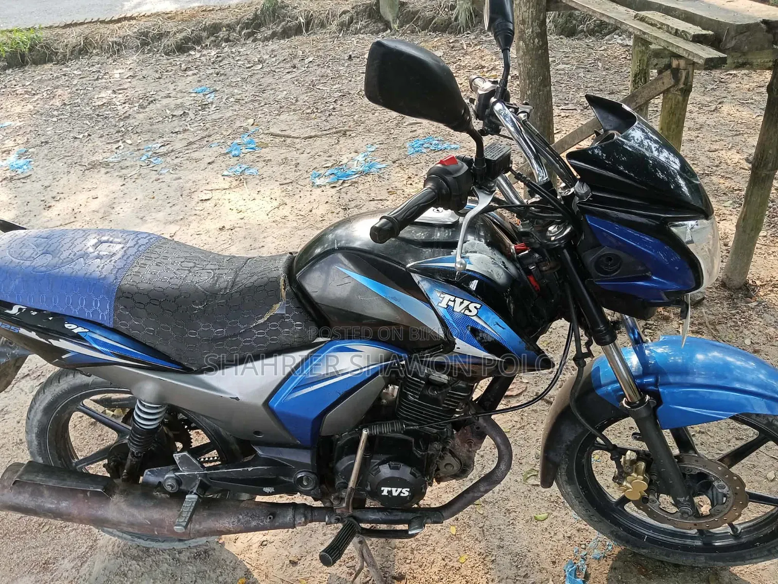 TVS Stryker 125 2019 Blue