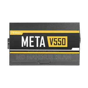 Antec Meta Series V550 550w Non Modular Black Power Supply