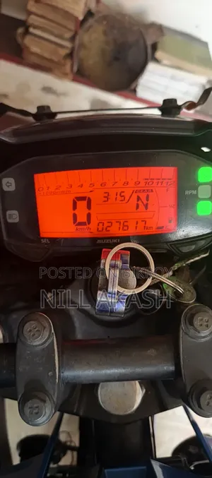 Suzuki Gixxer Monotone 2022 Blue